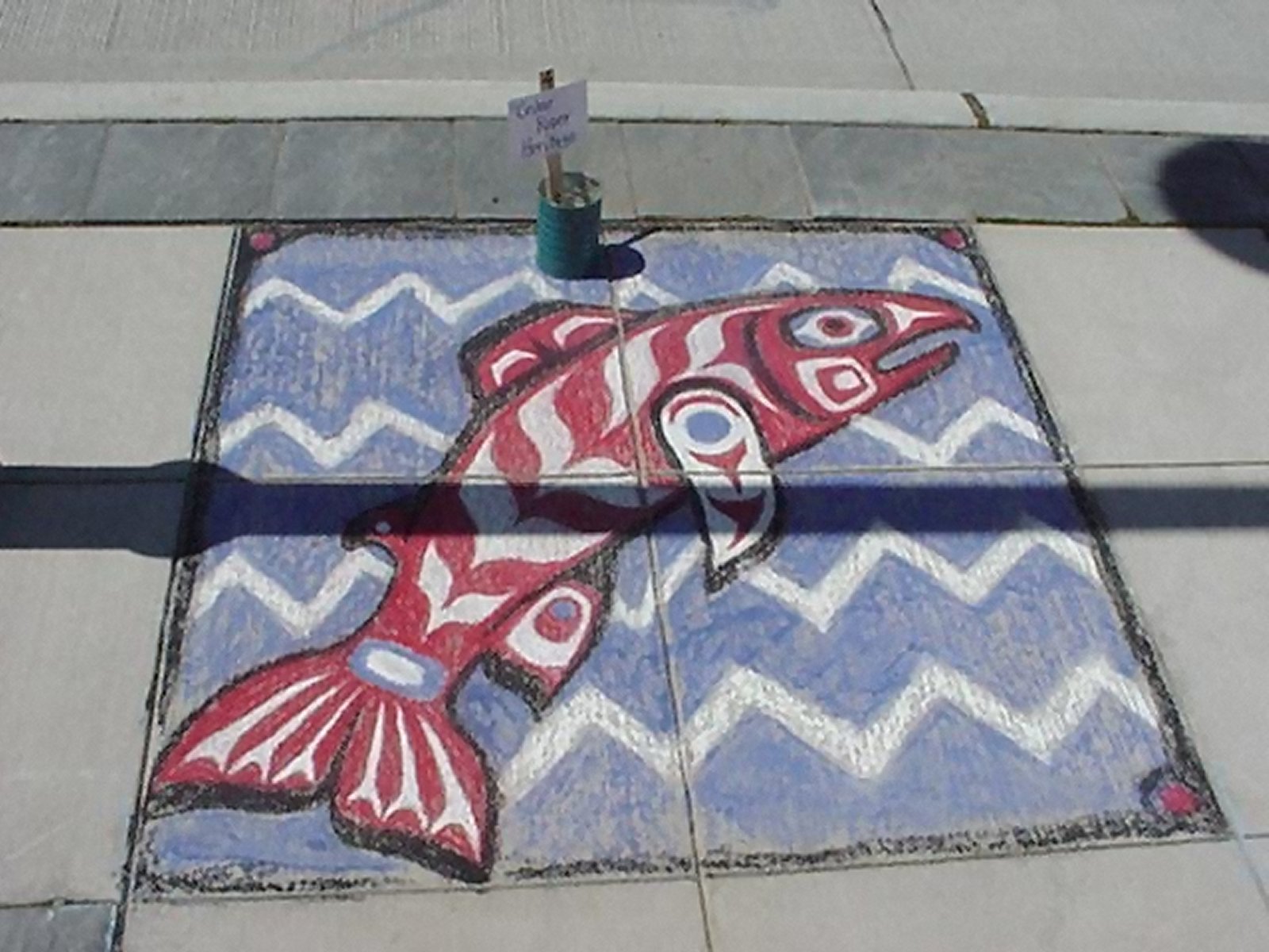 2000: indian art salmon