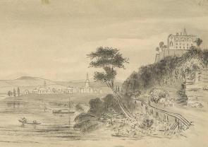 sketch 41 : town scene 