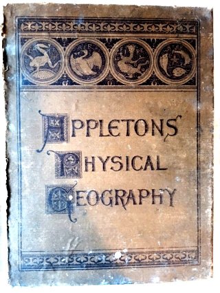 The front cover of Appleton's Physical Geography