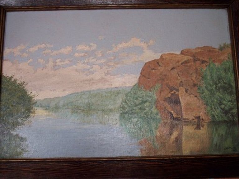 painting by Frederick William Hurst