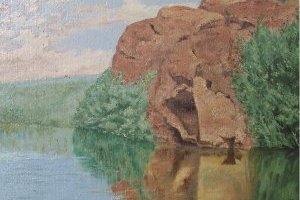 painting: The Jordan River